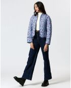 Veste matelassée Marina bleue