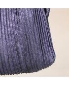 Sac Pink en cuir crack sirop violet