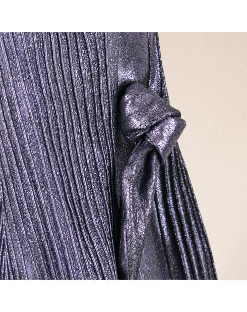 Sac Pink en cuir crack sirop violet