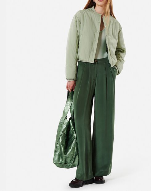Veste Bombers soleil vert