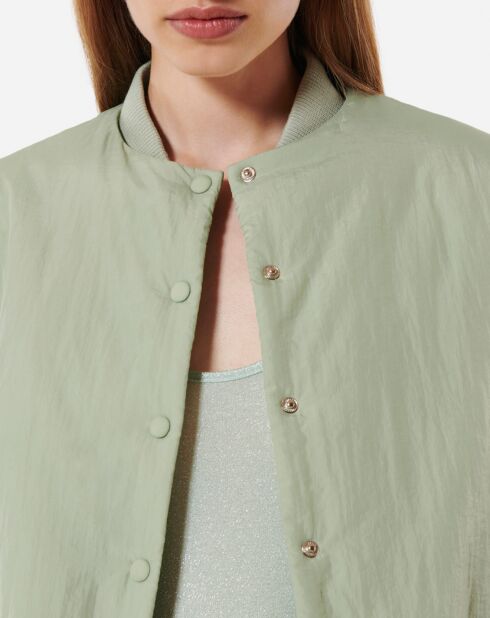 Veste Bombers soleil vert