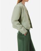 Veste Bombers soleil vert