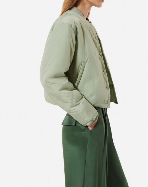 Veste Bombers soleil vert