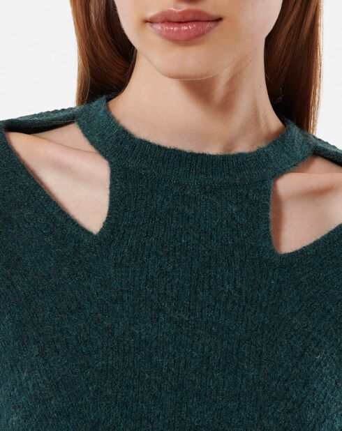 Pull Louis en laine mélangée orage