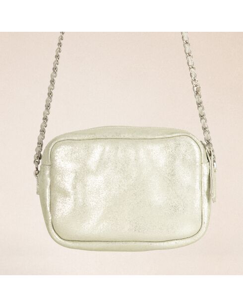 Sac Lauper en cuir crack coquille