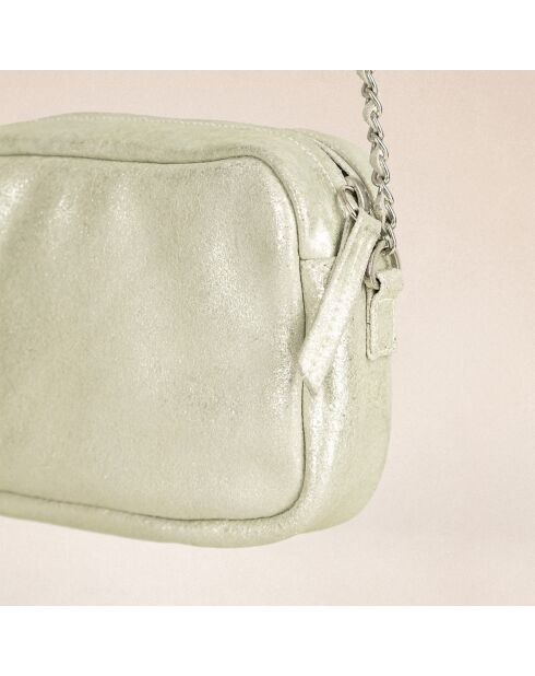 Sac Lauper en cuir crack coquille