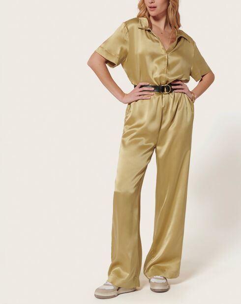 Combi Jane 100% soie biscuit