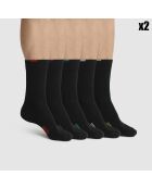 10 Paires de chaussettes EcoDIM noires