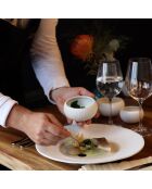 6 Bols Urus en Porcelaine bleu/blanc - D. 10 cm