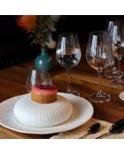 6 Bols en Porcelaine Urus blancs - D.18 cm