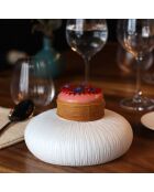 6 Bols en Porcelaine Urus blancs - D.18 cm