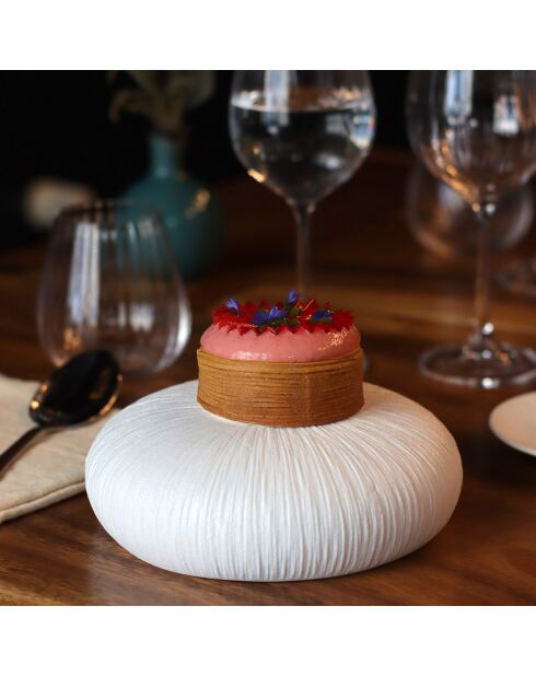 6 Bols en Porcelaine Urus blancs - D.18 cm