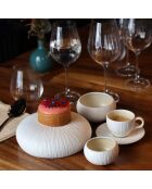 6 Bols en Porcelaine Urus blancs -D.10 cm