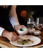 6 Bols en Porcelaine Urus blancs -D.10 cm