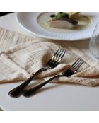 6 Fourchettes de Table Filla gris - 21 cm