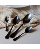 6 Cuillères à café Filla grises - 14 cm