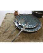 6 Couteaux de table Athena gris -23 cm