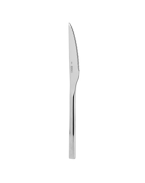 6 naturgraue Steakmesser - D.21,5 cm