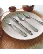 6 Couteaux à steak Ares gris - 20.5 cm