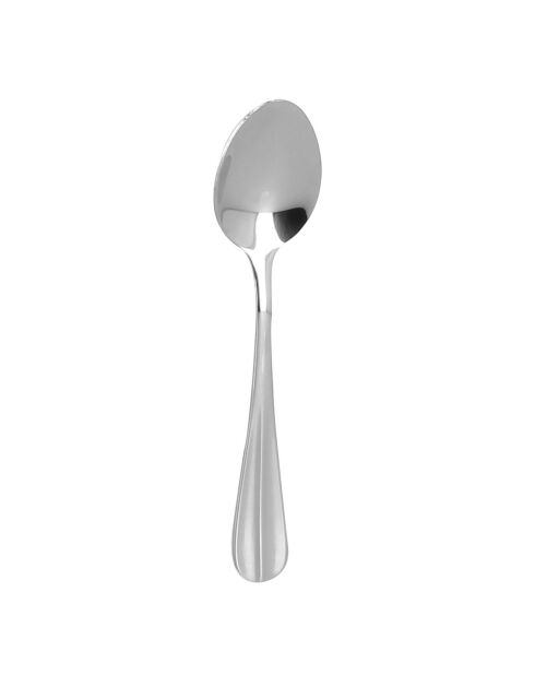 6 Cuillères à café Ares grises - 14 cm