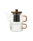 Théière karl ambre - 400 ml