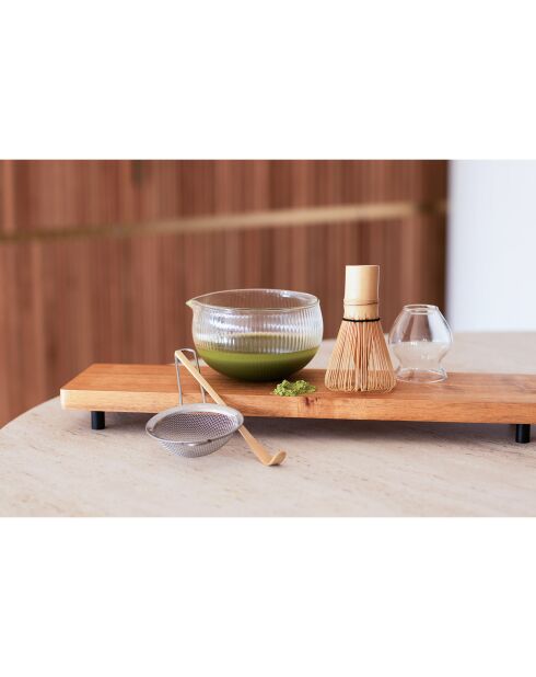 Caja de matcha transparente - 6 piezas