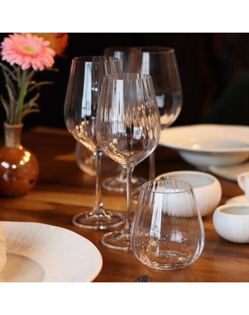 6 Gobelets Astral transparents - 38 cl