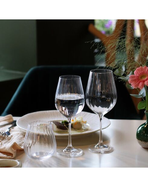 6 Gobelets Astral transparents - 38 cl