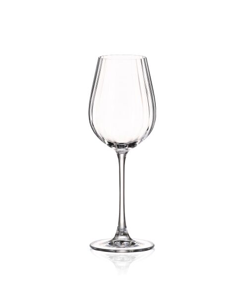 6 Verres à pied Astral en Cristallin transparents - 30 cl