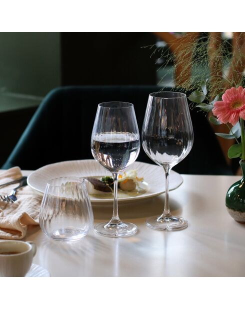 6 Verres à pied Astral transparent - 50 cl