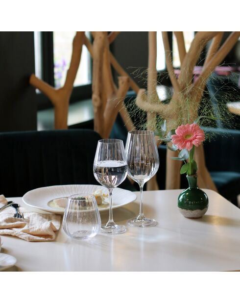 6 Verres à pied Astral transparent - 50 cl