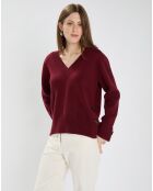 Pull Nin bordeaux
