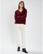Pull Nin bordeaux