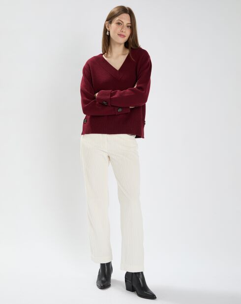 Pull Nin bordeaux