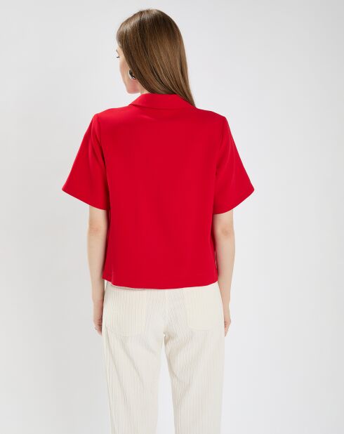 Top Tendresse rouge
