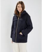 Manteau en Laine mélangée Marcela nocturne