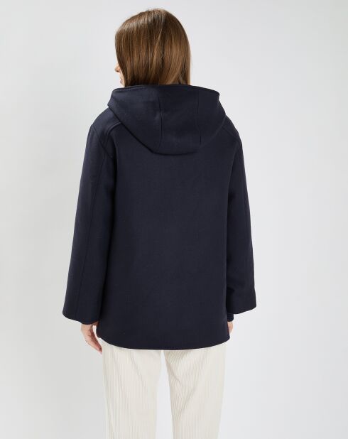 Manteau en Laine mélangée Marcela nocturne