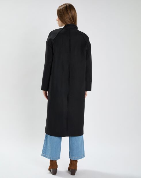 Manteau en Laine mélangée Mertia noir