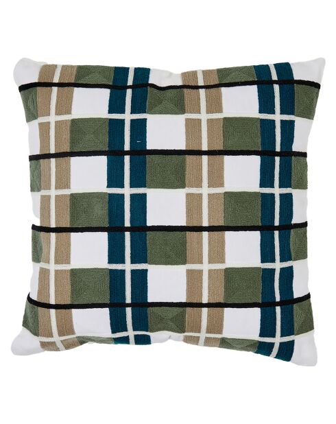 Housse de coussin brodé Takayama pigeon - 45x45 cm