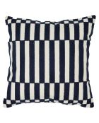 Housse de coussin brodé Cancun encre - 45x45 cm