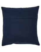 Housse de coussin brodé Nagoya encre - 45x45 cm