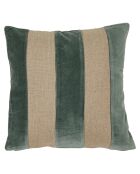 Housse de coussin en Velours & Lin Brisbane pigeon - 45x45 cm