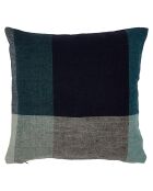 Housse de coussin 100% Lin Saporo encre - 45x45 cm