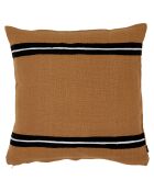 Housse de coussin 100% Lin Skagen tabac - 45x45 cm