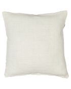 Housse de coussin 100% Lin Skagen blanc - 45x45 cm