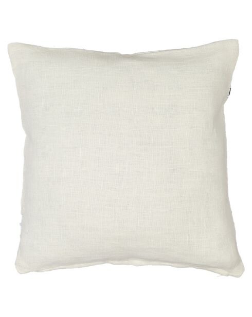 Housse de coussin 100% Lin Skagen blanc - 45x45 cm
