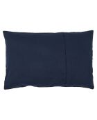 Housse de coussin brodé Nagoya encre - 40x60 cm