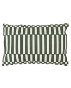 Housse de coussin brodé Cancun céladon - 40x60 cm