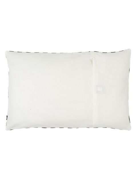 Housse de coussin brodé Cancun céladon - 40x60 cm