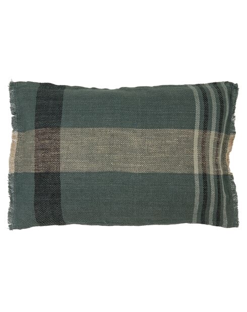 Housse de coussin 100% Lin Aalborg pigeon - 40x60 cm
